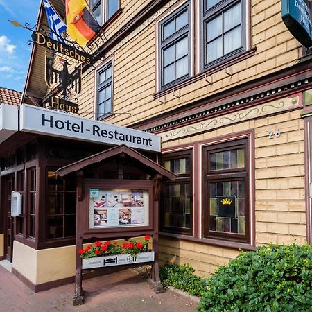 Hotel Deutsches Haus アエルツェン エクステリア 写真